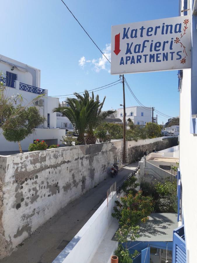 Katerina Kafieri Apartments Firostefani Exteriér fotografie